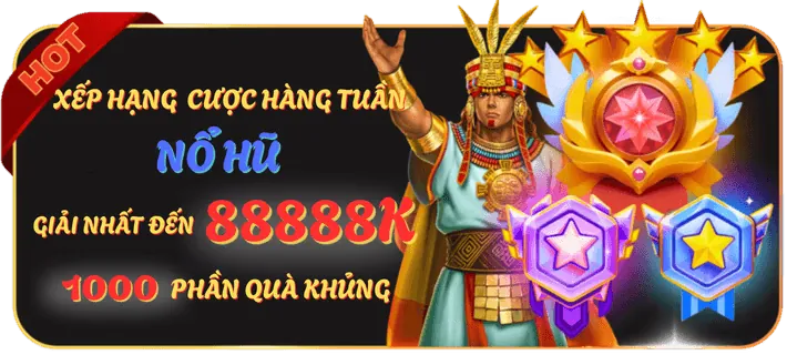 Banner khuyến mãi hoàn trả hàng tuần gi8